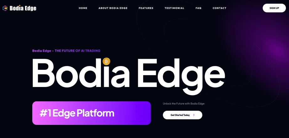 Bodia Edge review — platform dashboard