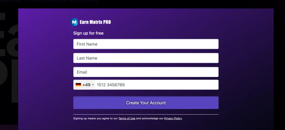 Earn Matrix PRO review