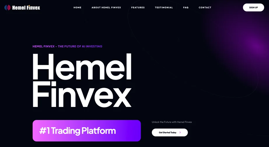 HemelFinvex review — platform dashboard