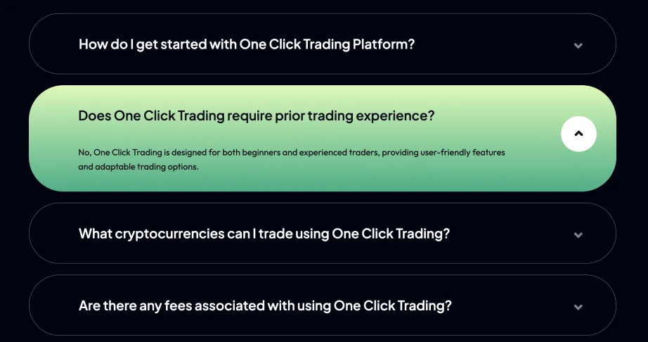 One Click Trading review