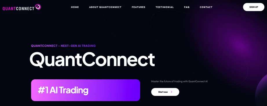 QuantConnect review — platform dashboard
