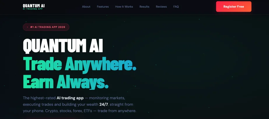 Quantum AI Trading review — platform dashboard