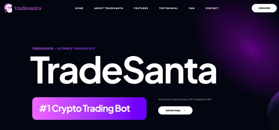 TradeSanta review — platform dashboard
