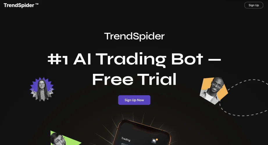 TrendSpider AI review — platform dashboard